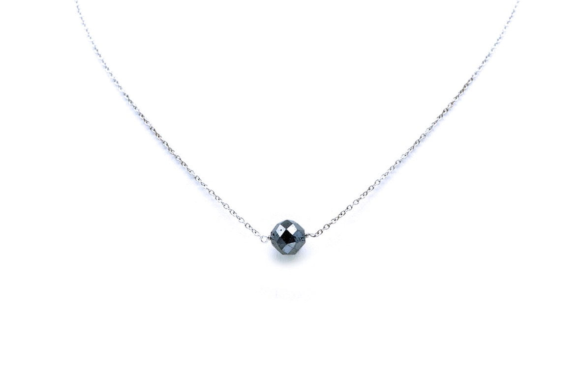 COLLANA DIAMANTE NERO