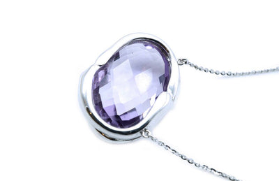 COLLANA CON AMETISTA