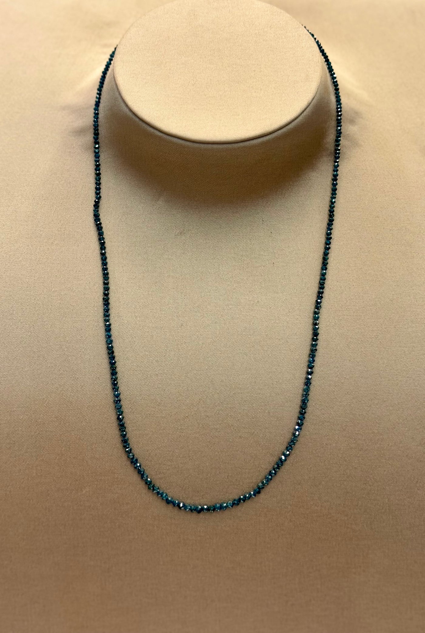 COLLANA DIAMANTI BLU