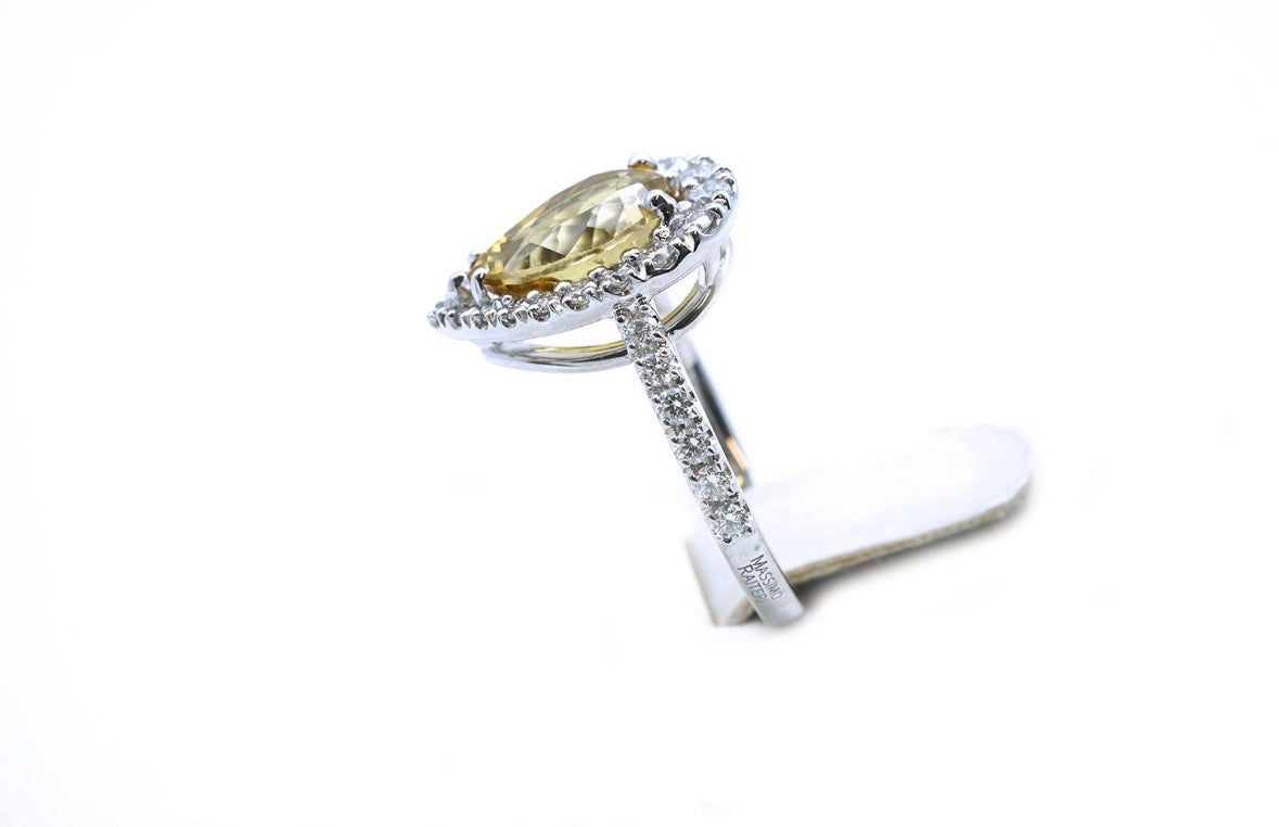 ANELLO GOCCIA TORMALINA