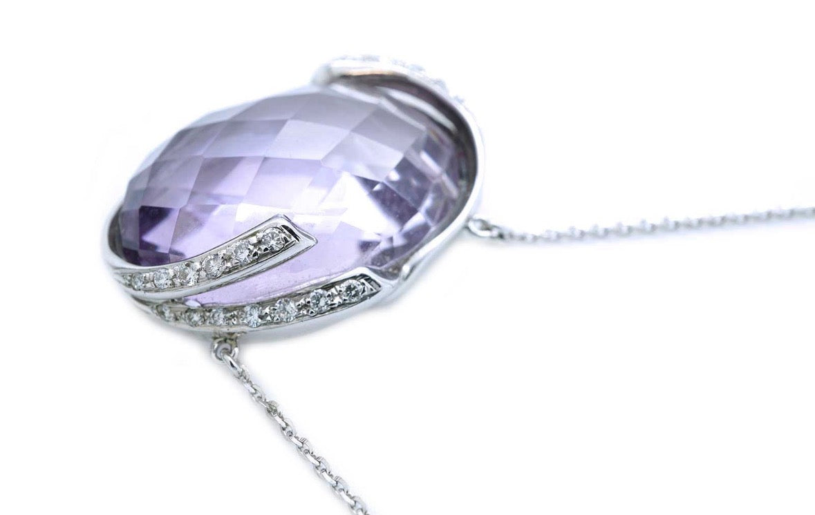 COLLANA CON AMETISTA