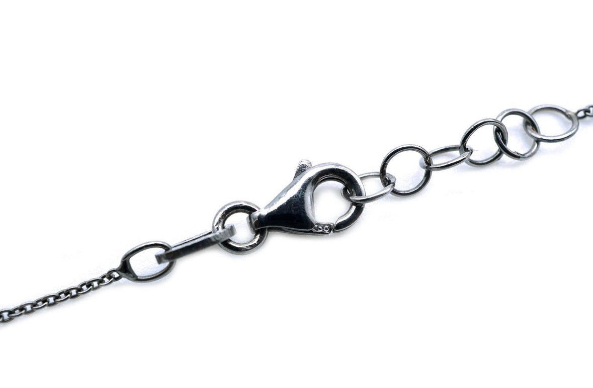 COLLANA DIAMANTI NERI