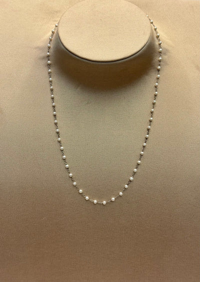 COLLANA ORO BIANCO