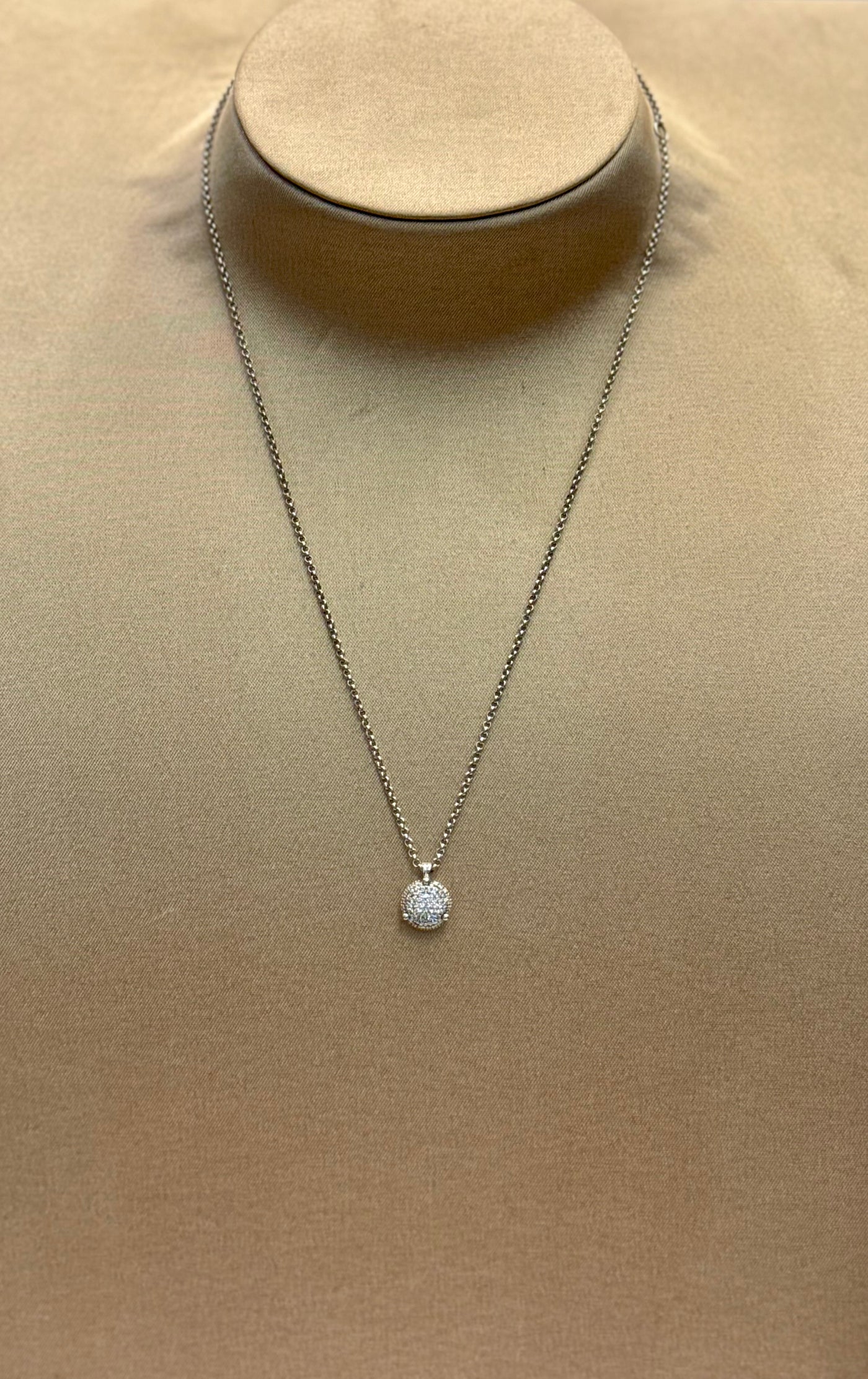 COLLANA PUNTO LUCE PAVÉ