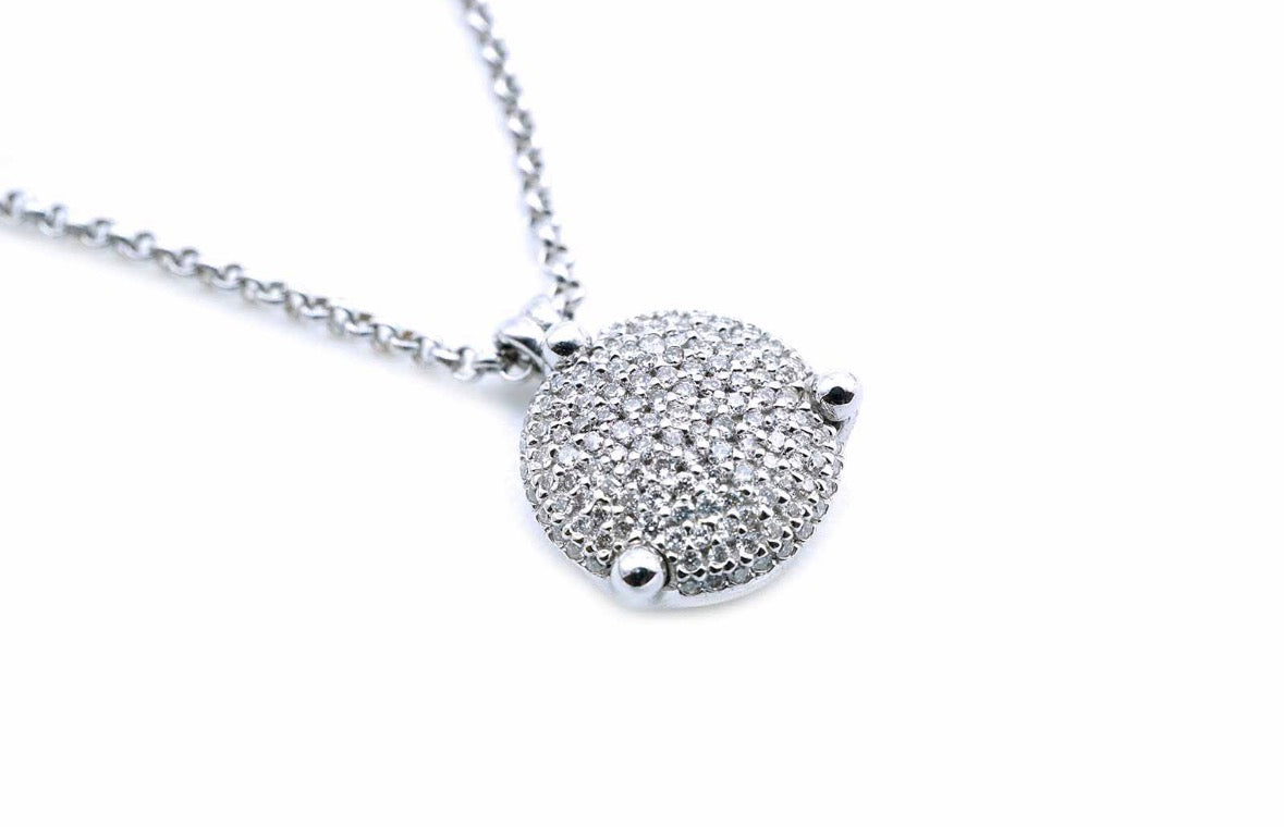 COLLANA PUNTO LUCE PAVÈ