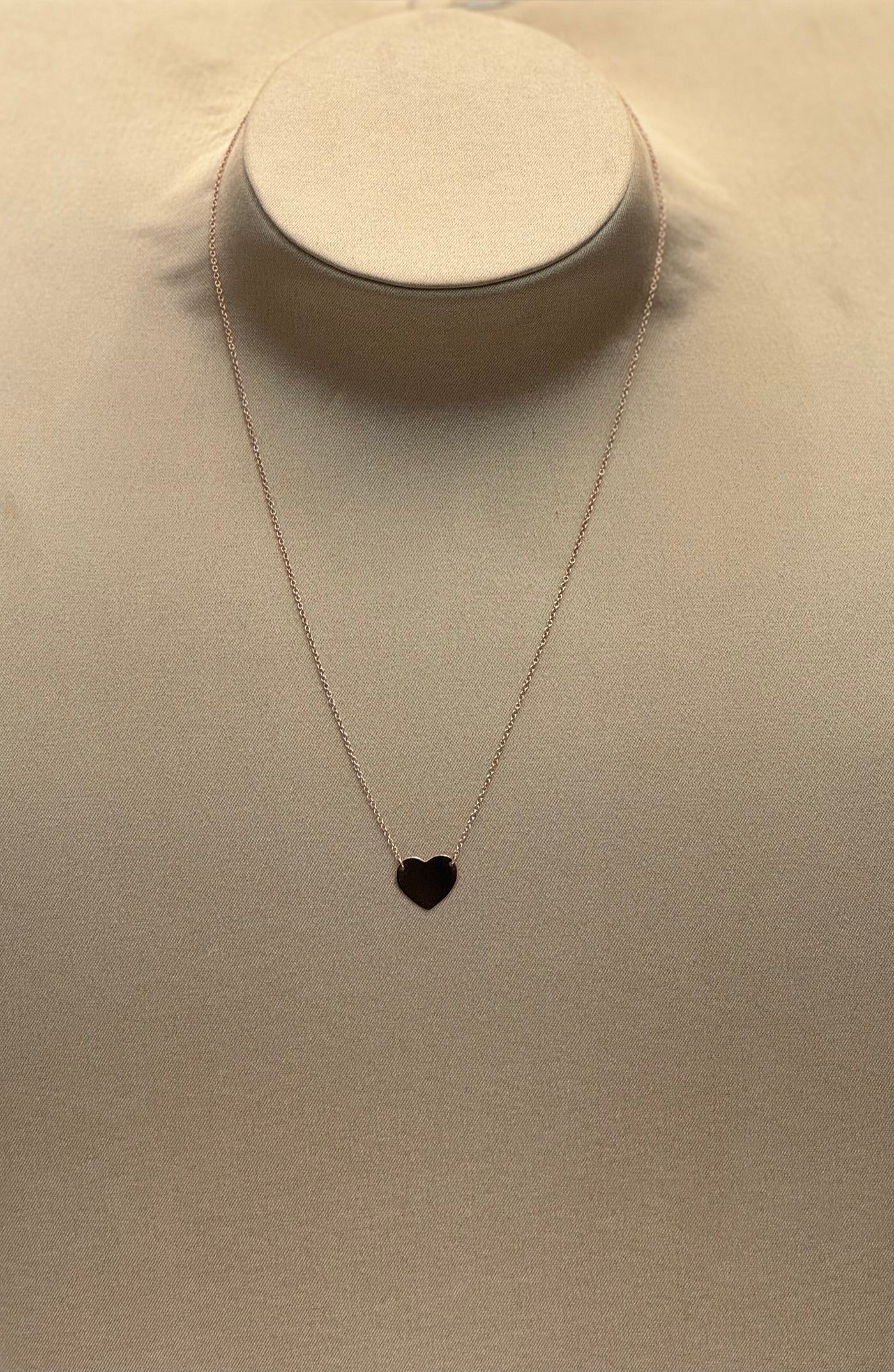 COLLANA ORO ROSA CUORE