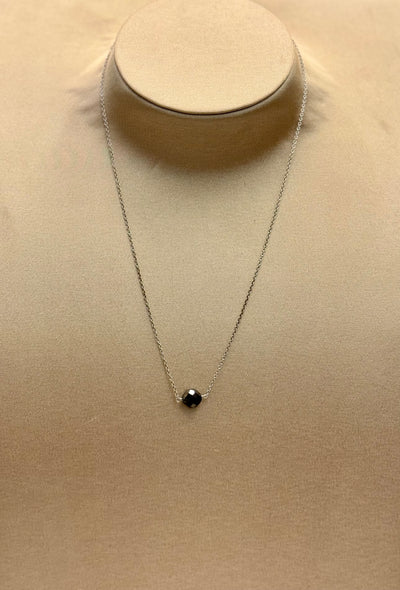 COLLANA DIAMANTE NERO