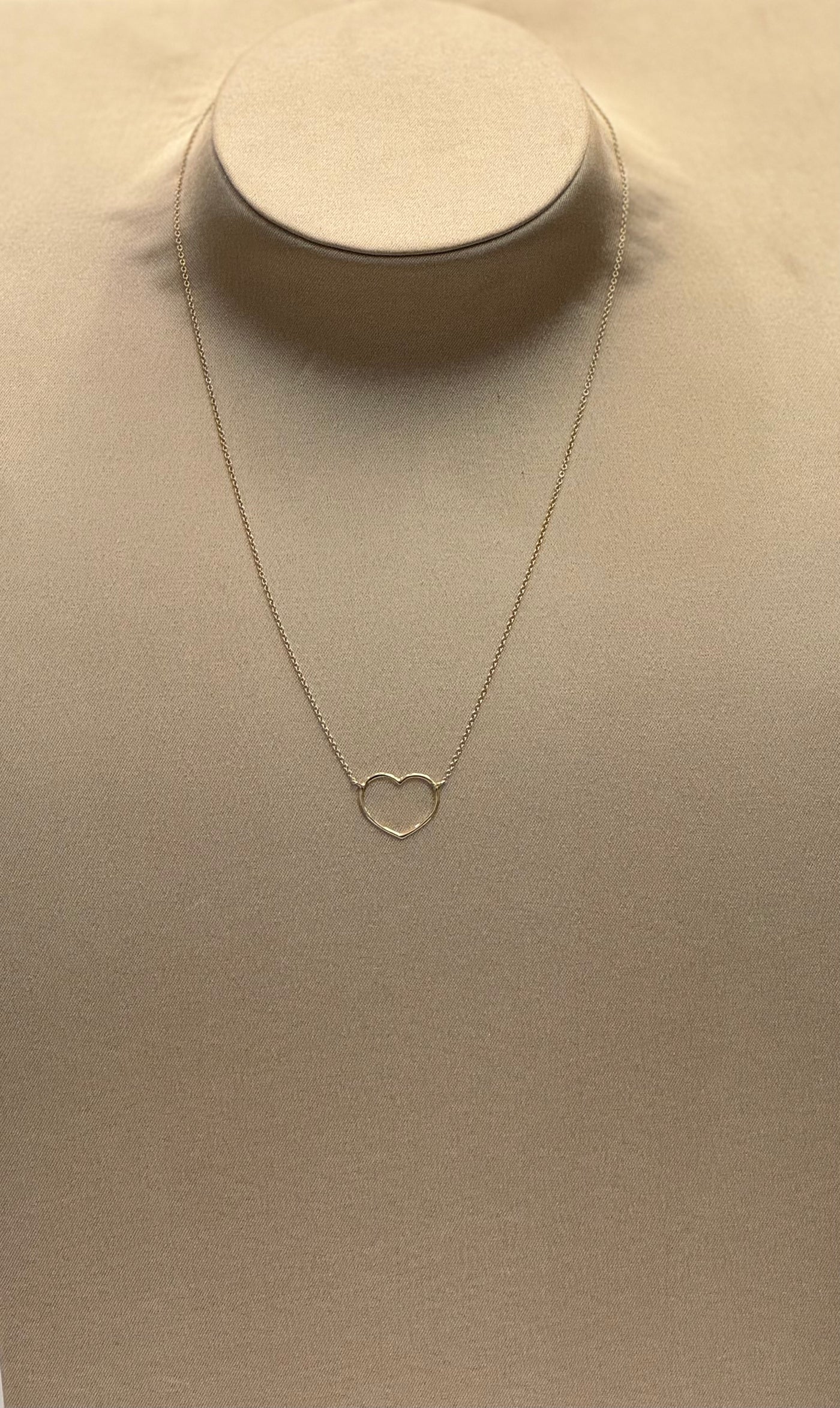 COLLANA ORO GIALLO CUORE