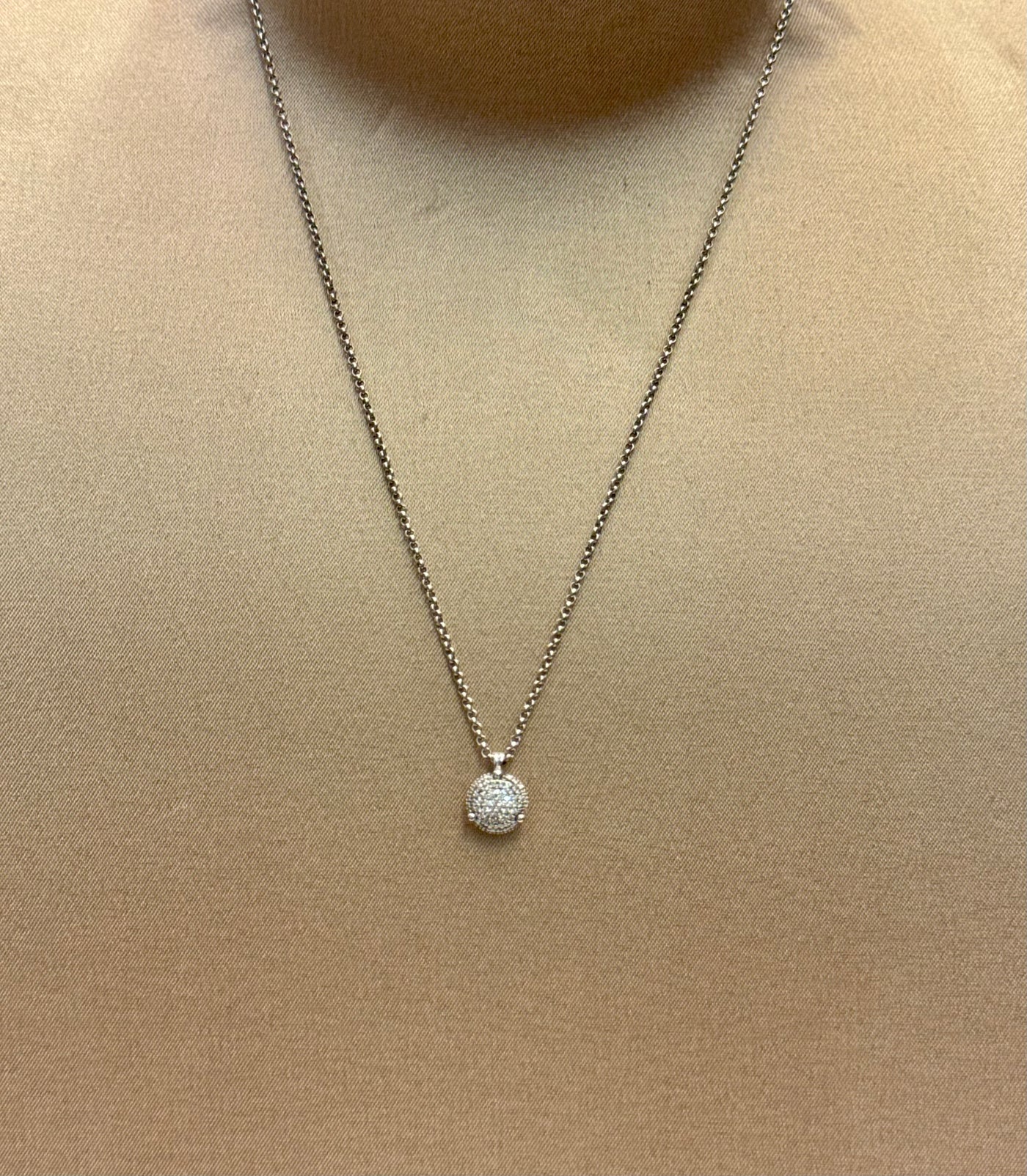 COLLANA PUNTO LUCE PAVÉ