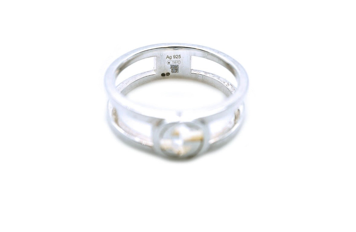 ANELLO GUCCI INTERLOCKING YBC7970290010